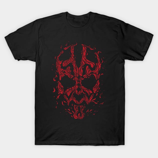 fire darthmaul T-Shirt by avioem